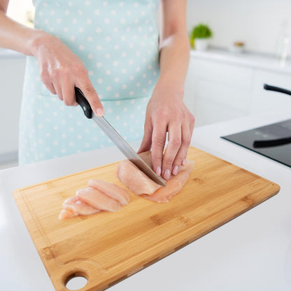Premium 3 - Piece Bamboo Cutting Board Set: Eco - Friendly & Durable Kitchen Must - Have - Nourishment Tapestry