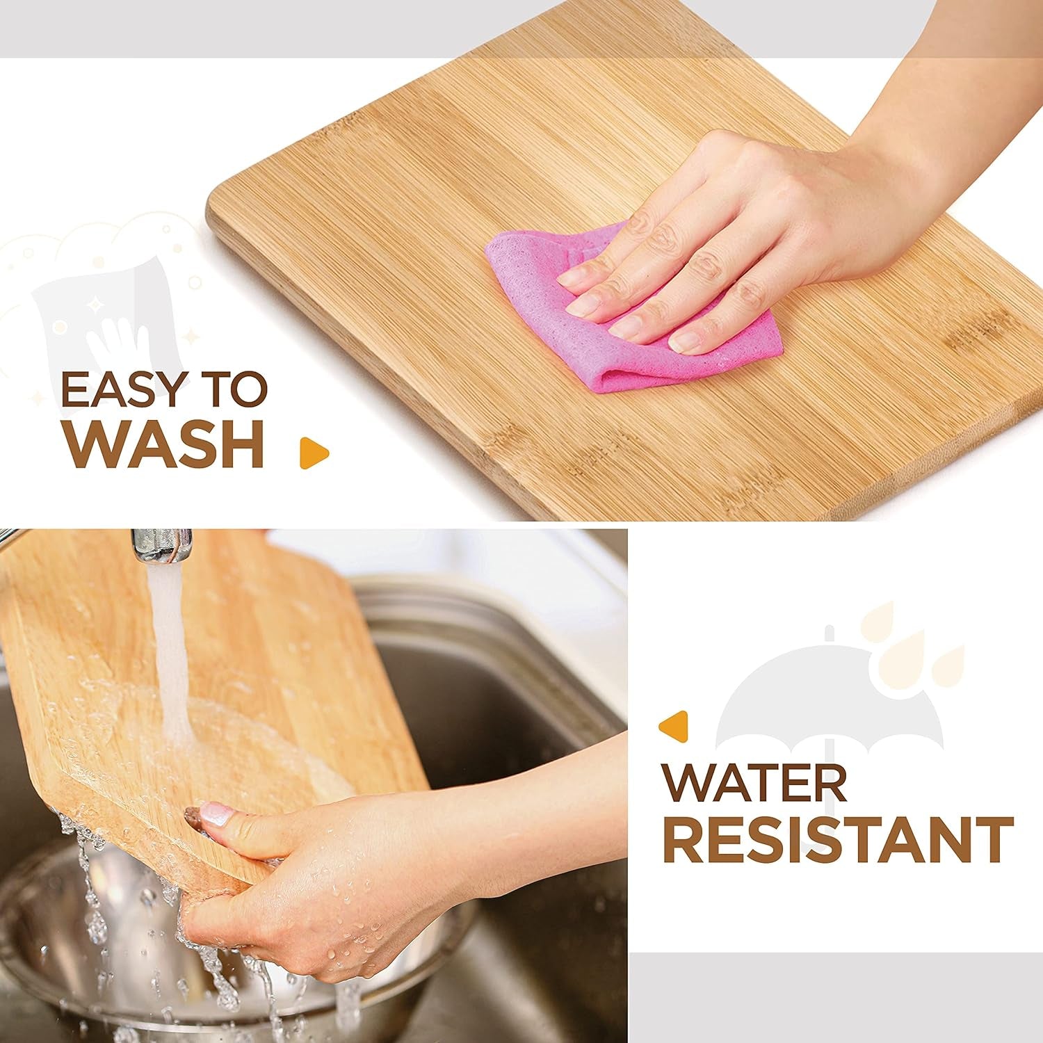 Premium Bamboo Cutting Board Set: 4 - Piece, Juice Groove, Multi - Purpose Kitchen Prep - Nourishment Tapestry