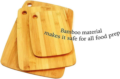 Premium Bamboo Cutting Board Set: Eco - Friendly Kitchen Essentials - Nourishment Tapestry
