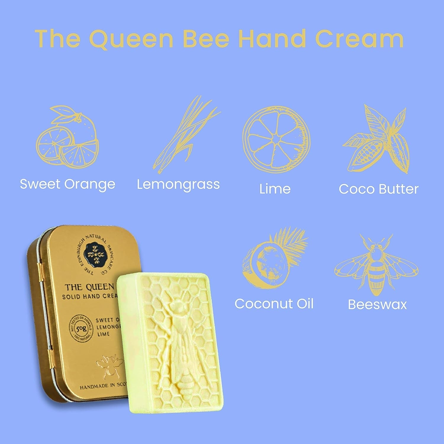Queen Bee Luxury Gift Set: Moisturizing Hand Cream, Soap Bar, Lip Balm | Perfect Gift for All Occasions - Nourishment Tapestry