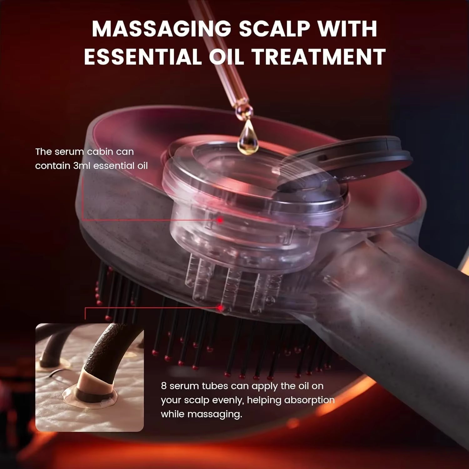 Scalp3 Cordless Electric Scalp Massager: Relaxing Hair & Scalp Therapy at Home - Nourishment Tapestry
