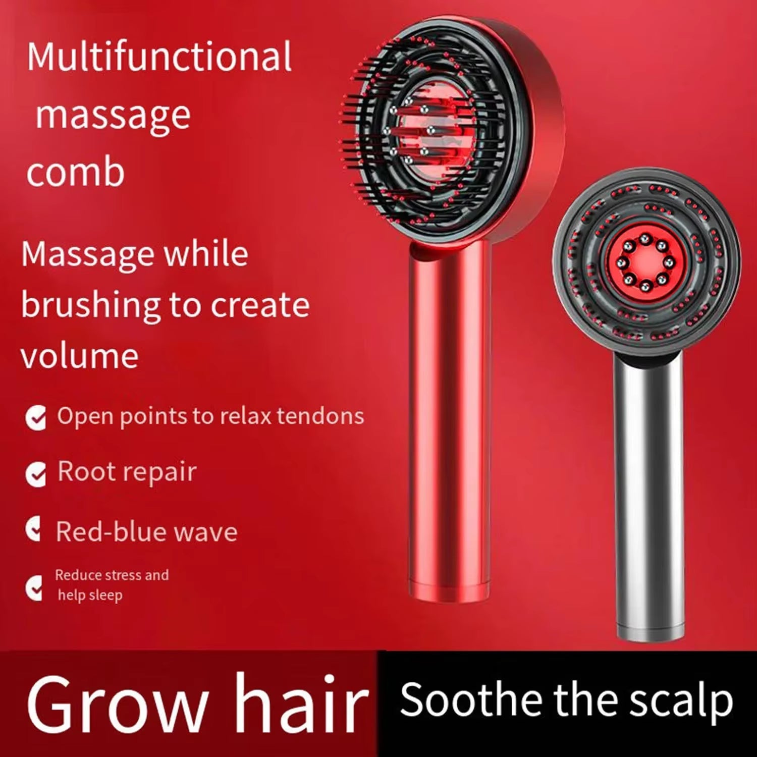 Scalp3 Cordless Electric Scalp Massager: Relaxing Hair & Scalp Therapy at Home - Nourishment Tapestry