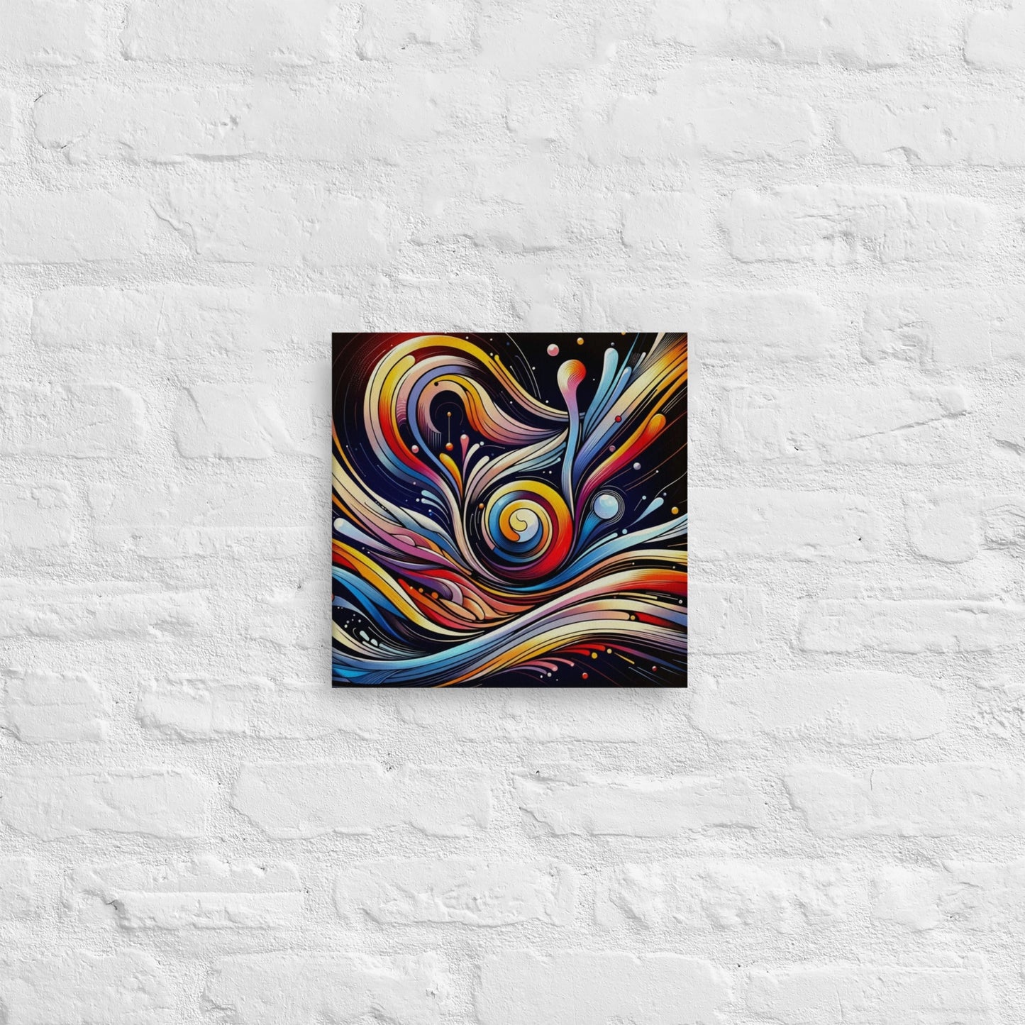 Serene Zen Abstract Canvas for Peaceful Home Decor: Modern Mantra Wall Art - Nourishment Tapestry