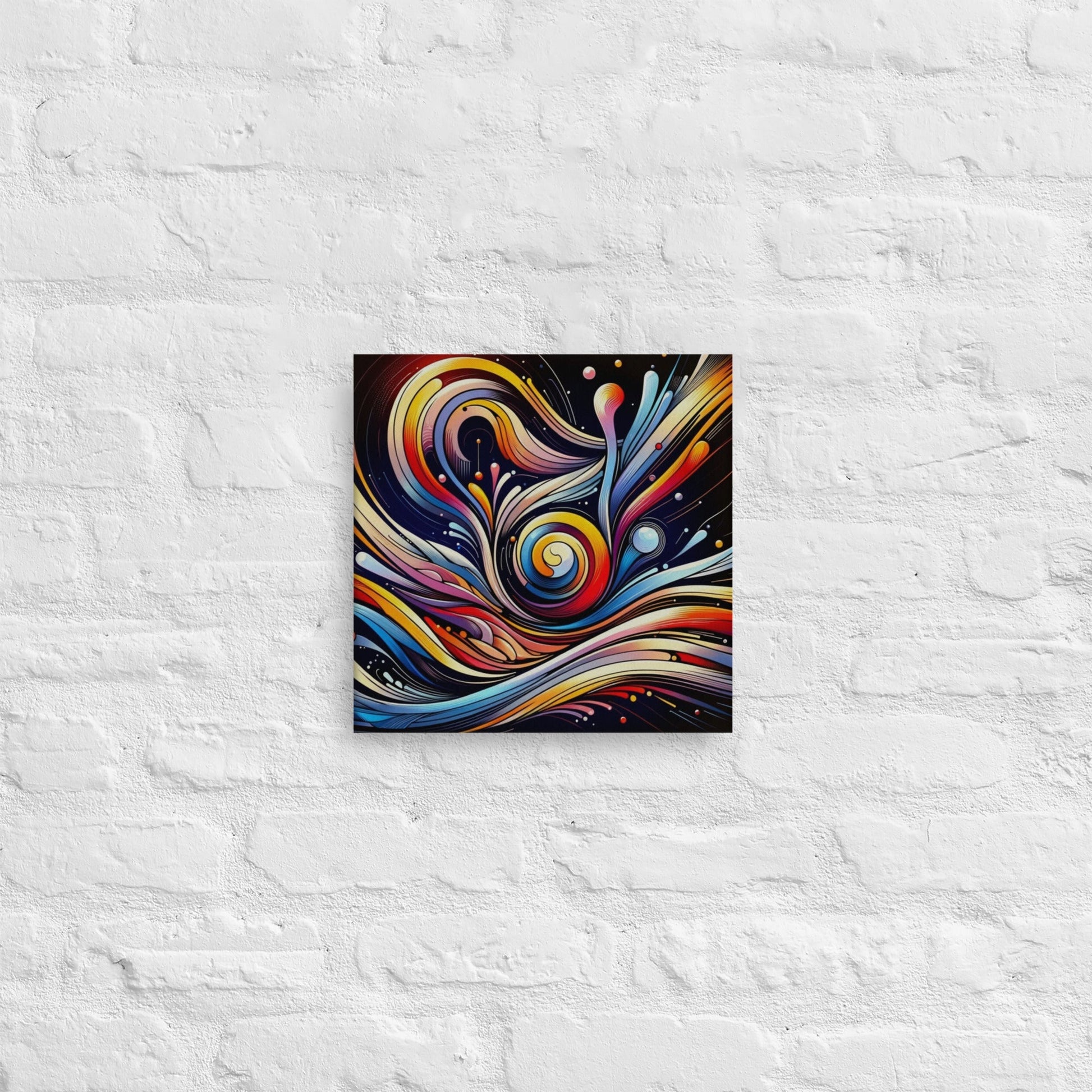 Serene Zen Abstract Canvas for Peaceful Home Decor: Modern Mantra Wall Art - Nourishment Tapestry