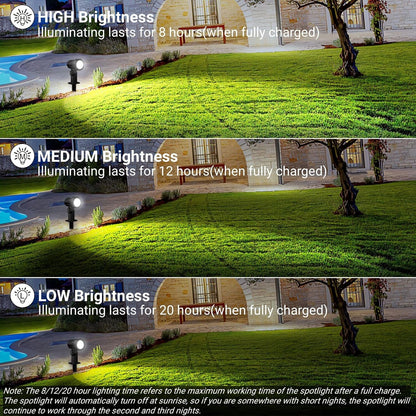 Solar Spotlight 6 - in - 1 Outdoor Lights: Remote - Controlled Patio Illumination - Nourishment Tapestry