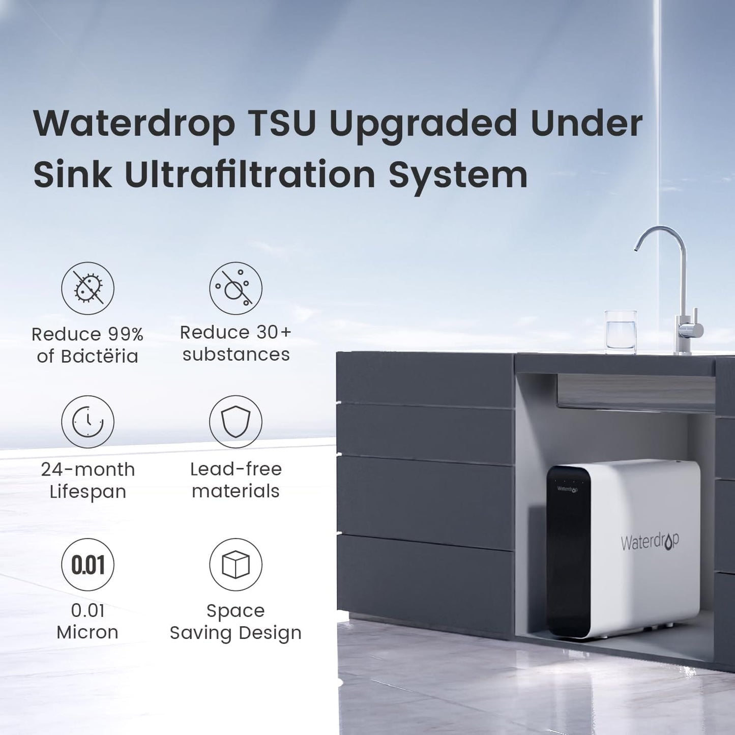 TSU 0.01μm Ultra - Filtration System: Clean, Healthy Drinking Water - Nourishment Tapestry