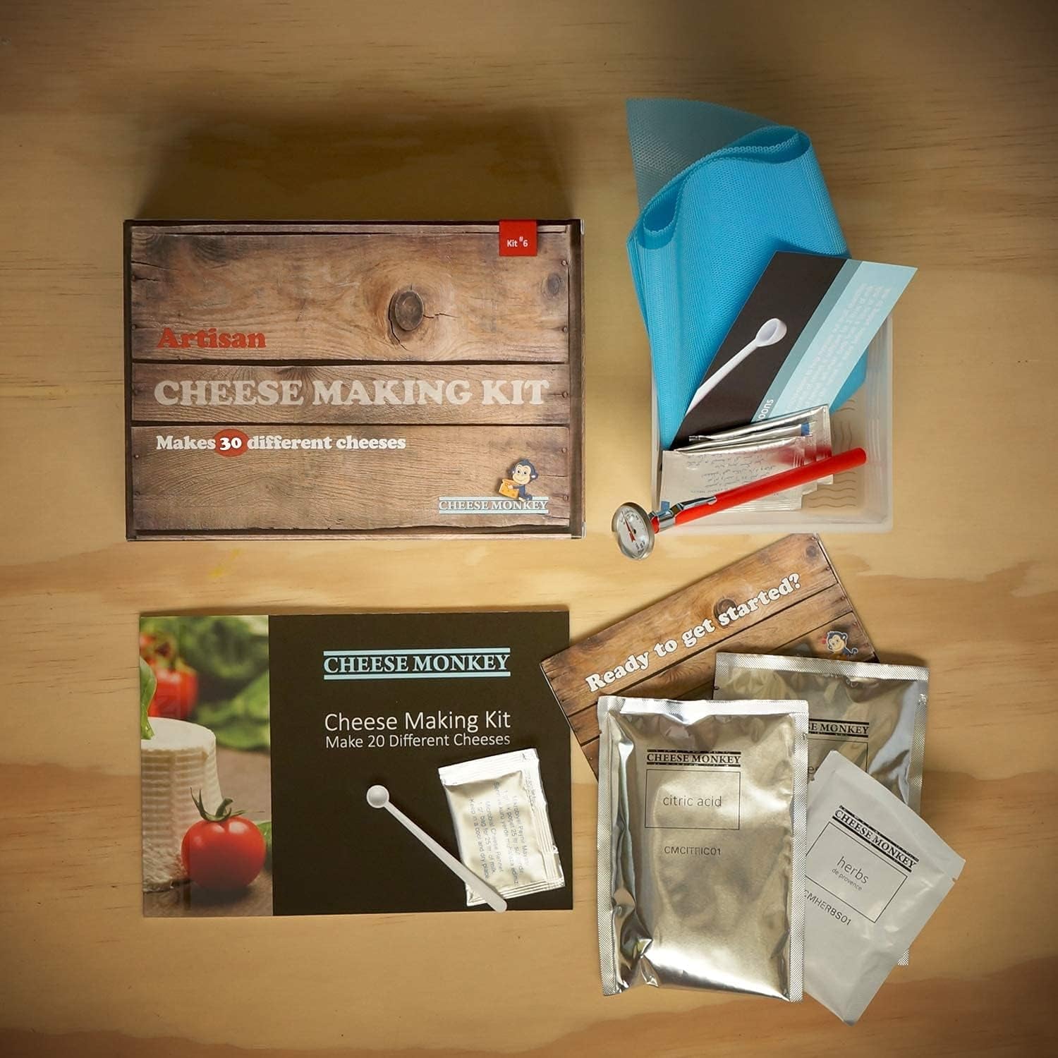 Ultimate Artisan Cheese Making Kit - Make 30 Unique Cheeses at Home! - Nourishment Tapestry