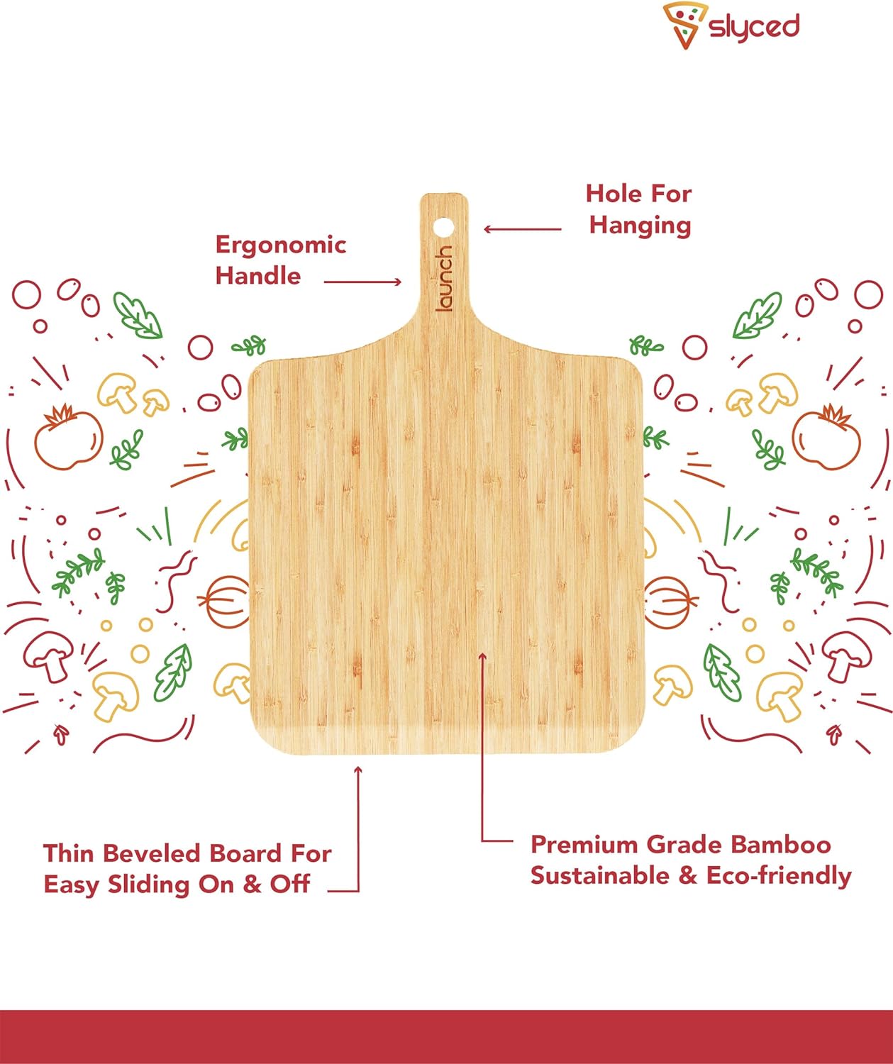 Ultimate Pizza Night Set: Premium Bamboo Peel, Non - Stick Boards & Rack - Perfect Homemade Pizza Kit - Nourishment Tapestry