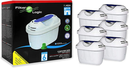 Universal 6 Pack Filter Cartridges for Brita Maxtra & Plus+ Water Jugs - Fits Various Brands & Models - Buy Now! - Nourishment Tapestry